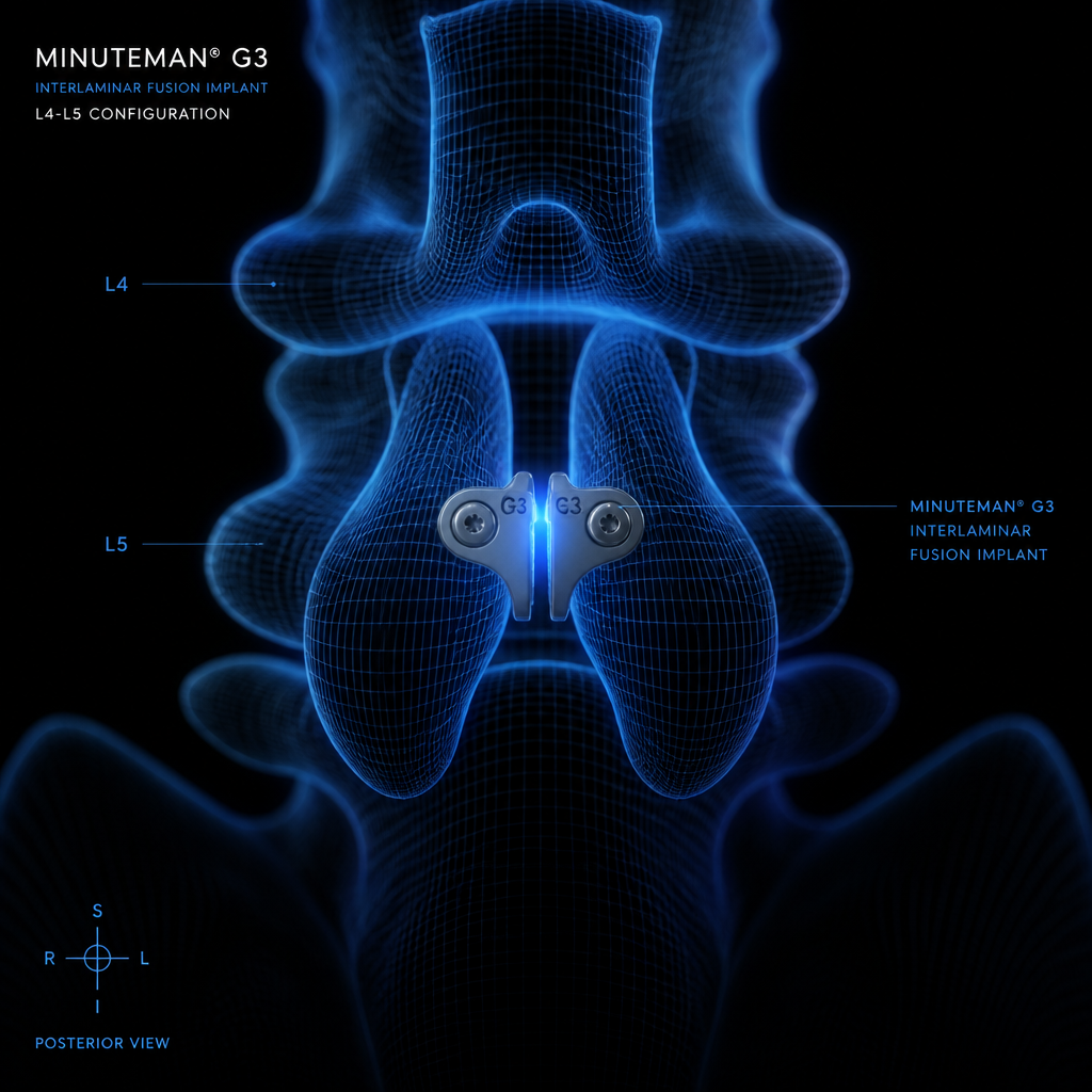 Minuteman® G3 Interlaminar Fusion device